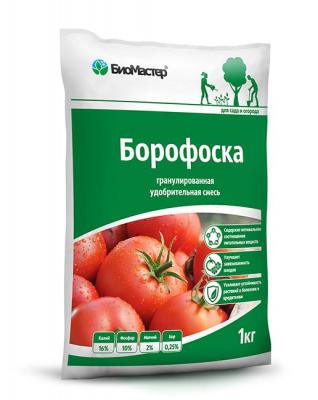 Борофоска 1кг минеральное уд-ие (1упак/25шт) БМ