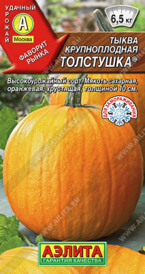 Толстушка крупноплодная тыква 1гр (а)