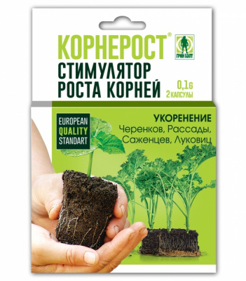 Корнерост по 0,1г ( 2кап в блистере)  (1/48) (ГБ)