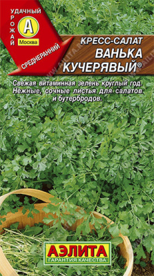 Ванька-кучерявый кресс-салат (а)