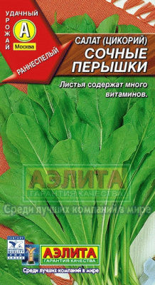 Сочные перышки салат цикорный 0,5гр (а)