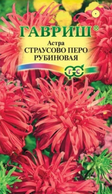 Страусовое перо рубиновое (г)